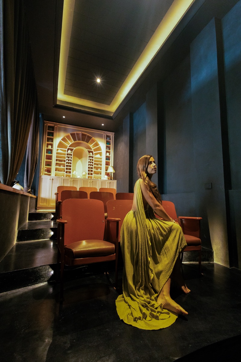 The Theatre & Tea Room — an intimate space for presentations and ceremony.